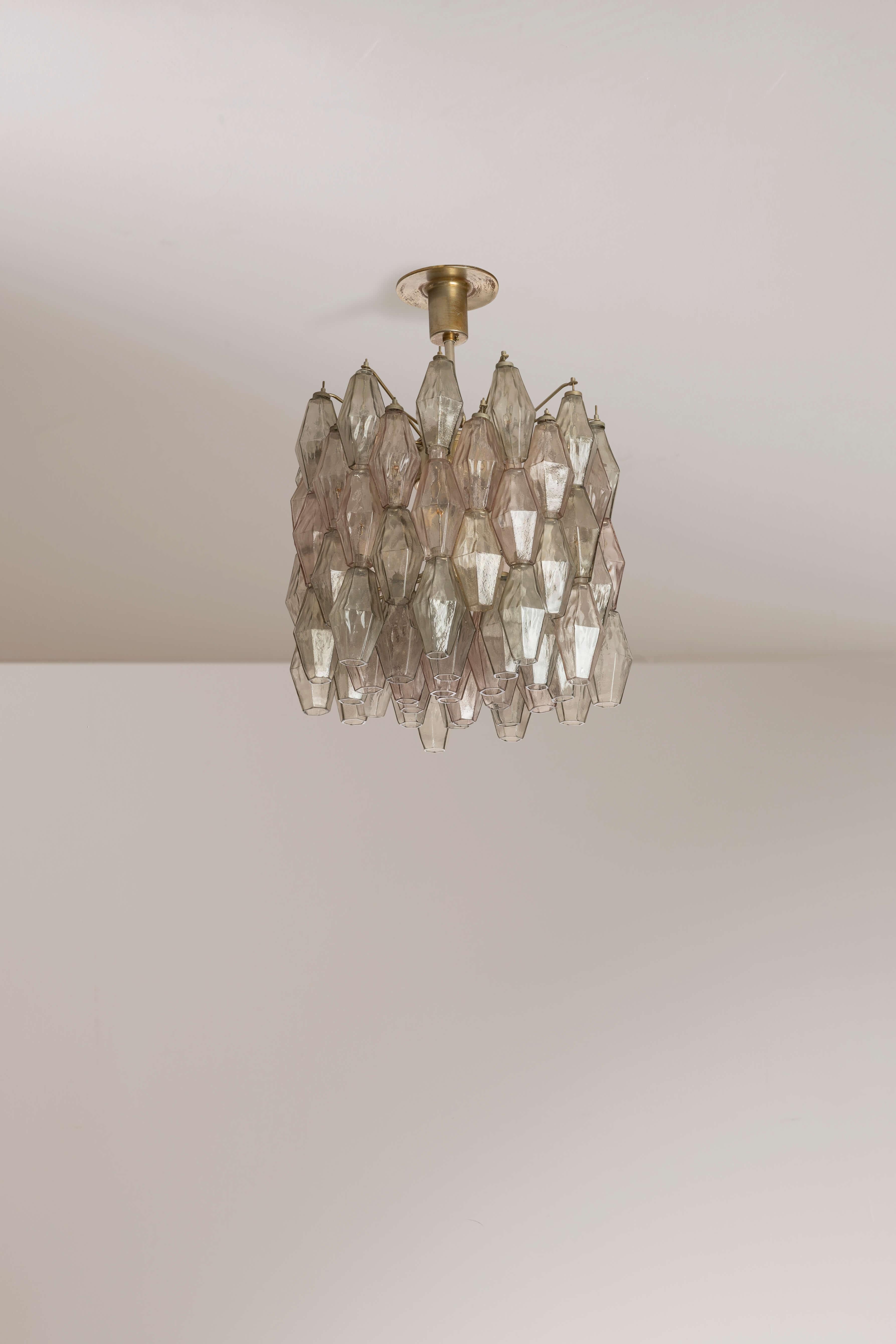 Mid-Century moderno Lampadario firmato Venini 