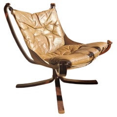 A Sigurd Resell "Falcon Chair", Vatne Møbler, Norway 1970's