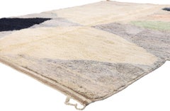 A Silent Atelier: Modern Beni Mrirt Moroccan Masterpiece of Organic Abstraction