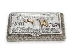 A Silver and Gold Moroccan Snuff Box circa 1920
