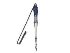 A Silver and Wedgewood Torah Pointer by Daniel Blumberg, Pennsylvania 1959