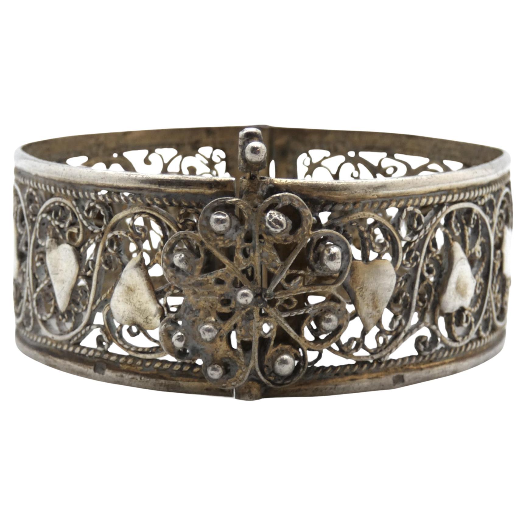 A Silver Bracelet, Jewelry for Women, Yemen Circa 1900