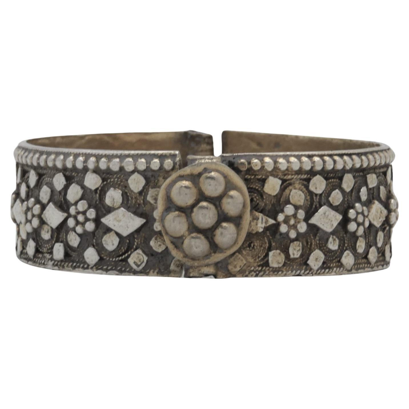 A Silver Bracelet, Jewelry for Women, Yemen Circa 1900