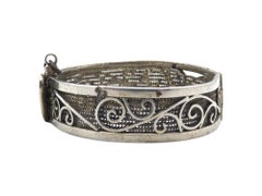A Silver Bracelet, Jewelry for Young Women, Yemen Circa 1900
