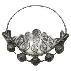A Silver Brooch, Jewelry for Women, Kavkaz Circa 1900