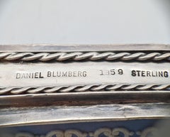 A Silver Challah Knife by Daniel Blumberg, Pennsylvania 1959