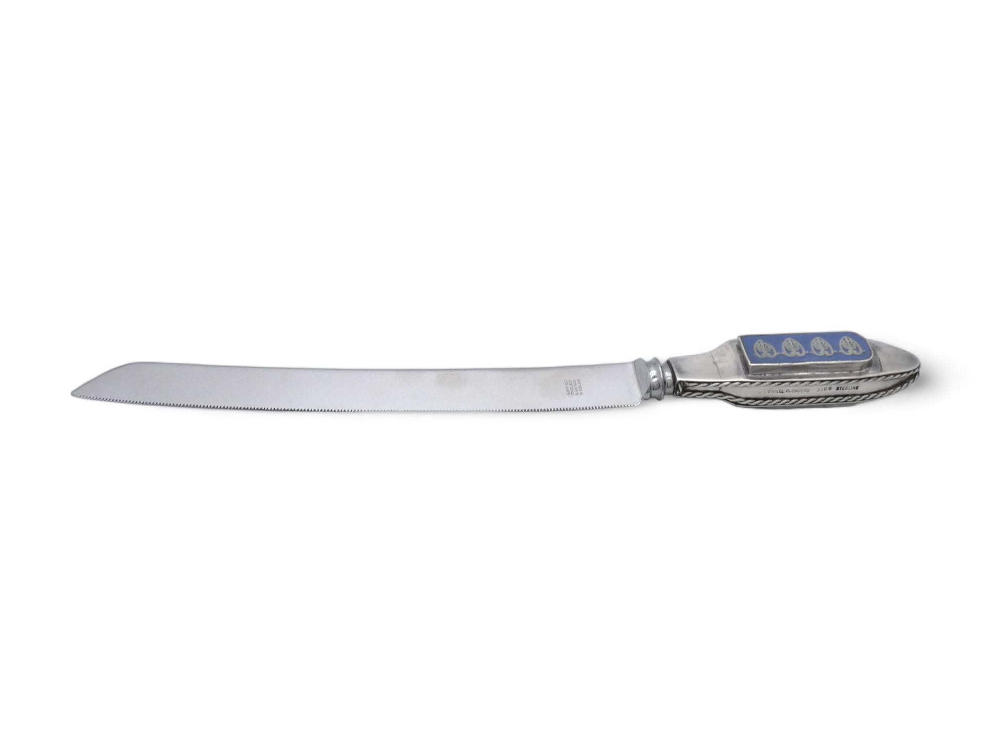 Un coltello da challah in argento di Daniel Blumberg, Pennsylvania 1959 in vendita 1