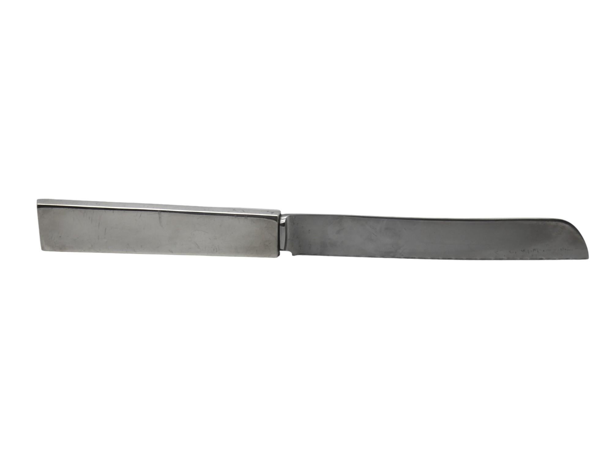 Cuchillo de plata para Challah de Ludwig Wolpert, años 70 en Bueno estado para la venta en New York, NY