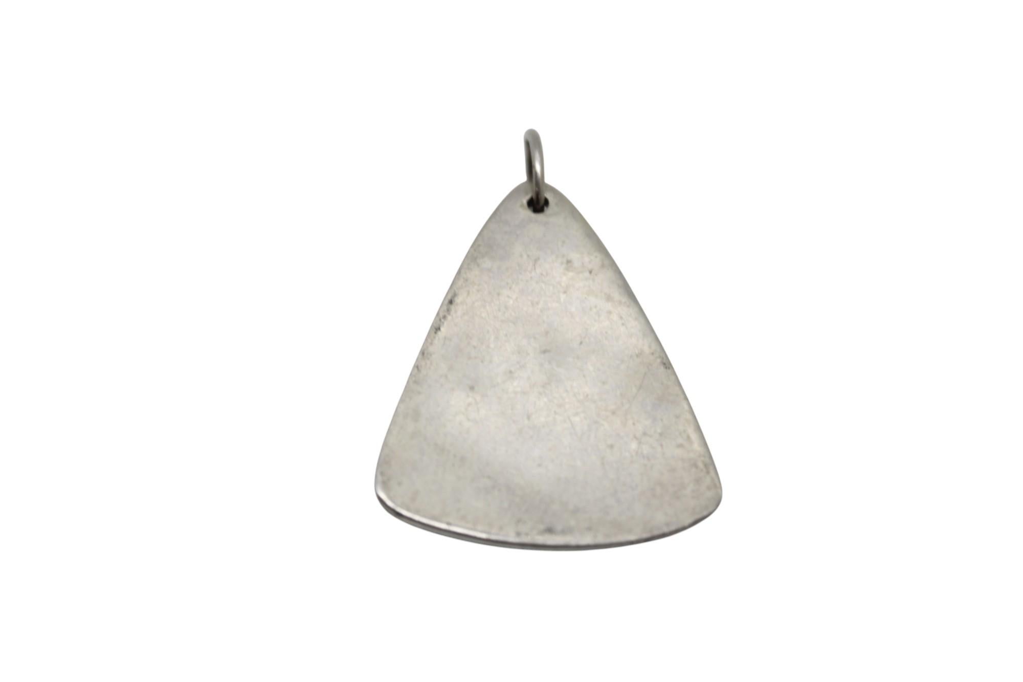 Sbalzo Ciondolo del Decalogo in argento di Henryk Winograd, Judaica, New York, XX secolo in vendita