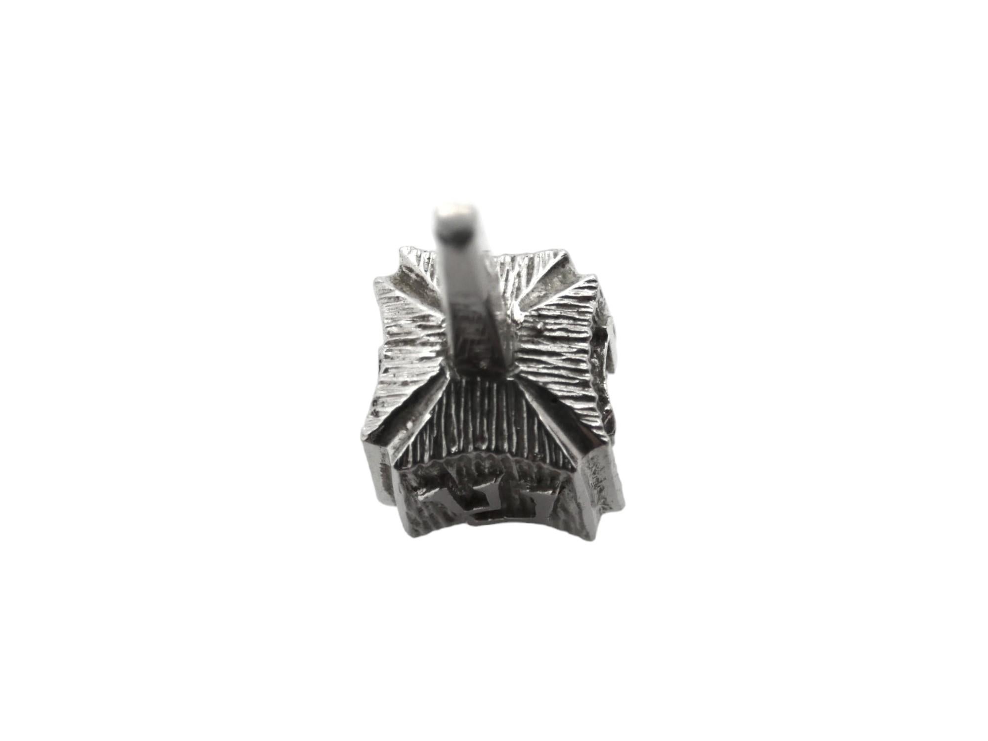 Un Dreidel de plata de Ludwig Wolpert, circa 1970 en Bueno estado para la venta en New York, NY