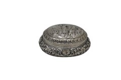 A Silver Dutch Etrog Box, Netherlands Circa 1900