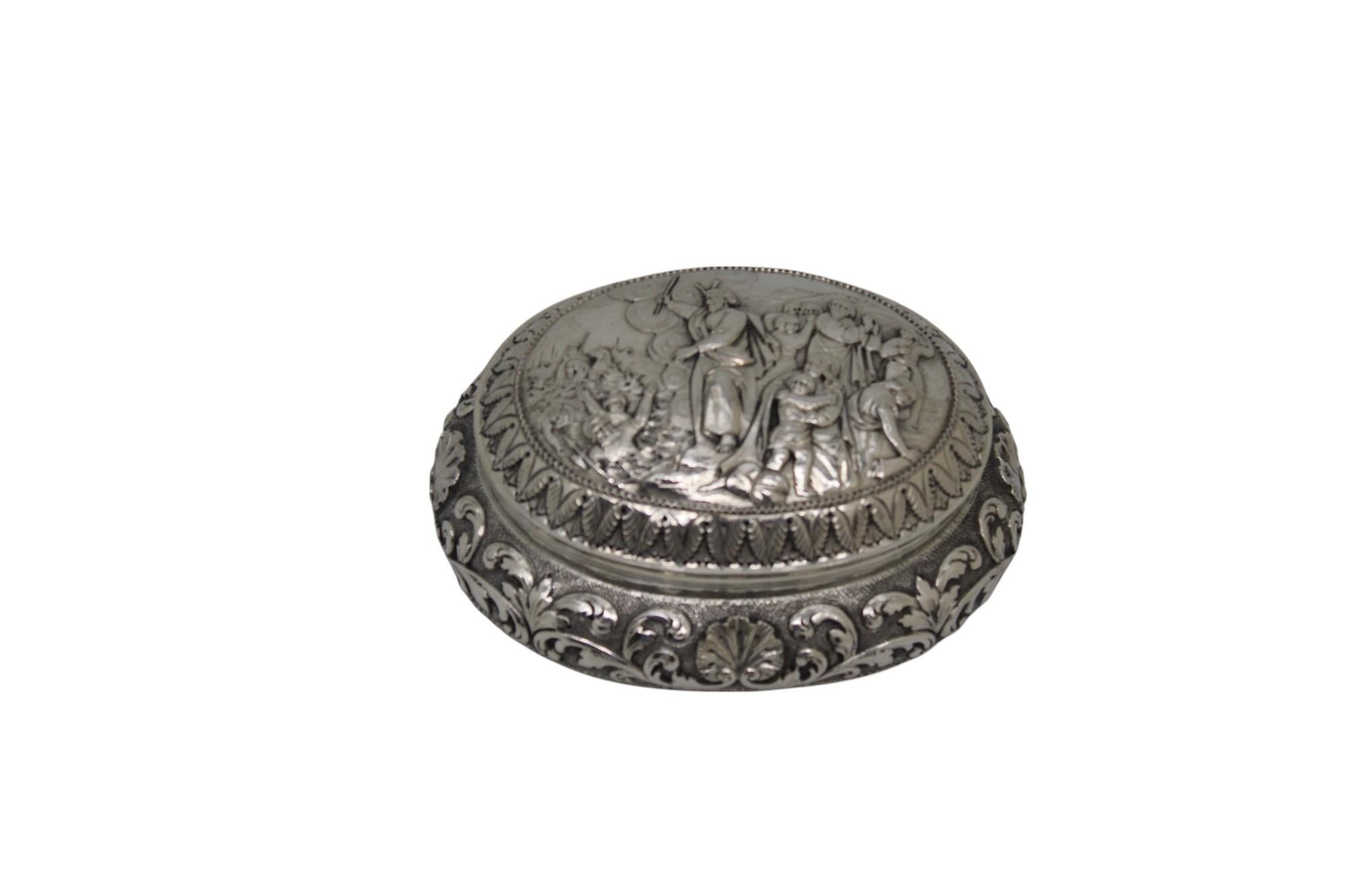A. Silver Dutch Etrog Box, Niederlande CIRCA 1900 (Niederländisch) im Angebot