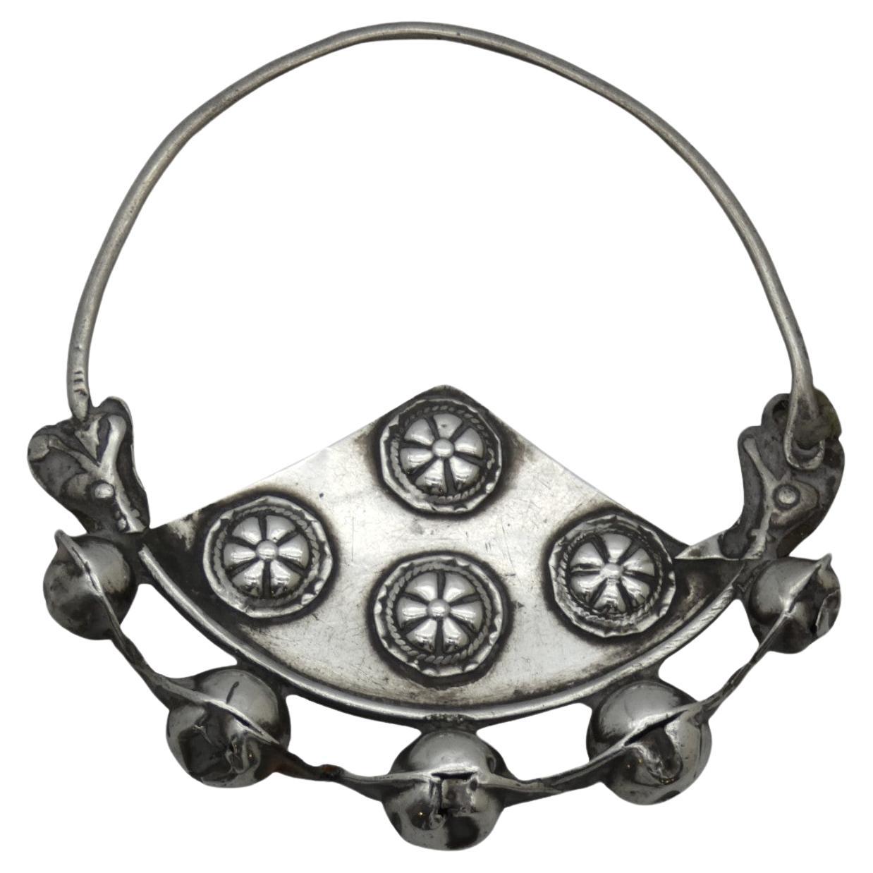 A Silver Earring for Women, Kavkaz Circa 1900