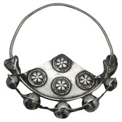 A Silver Earring for Women, Kavkaz Circa 1900