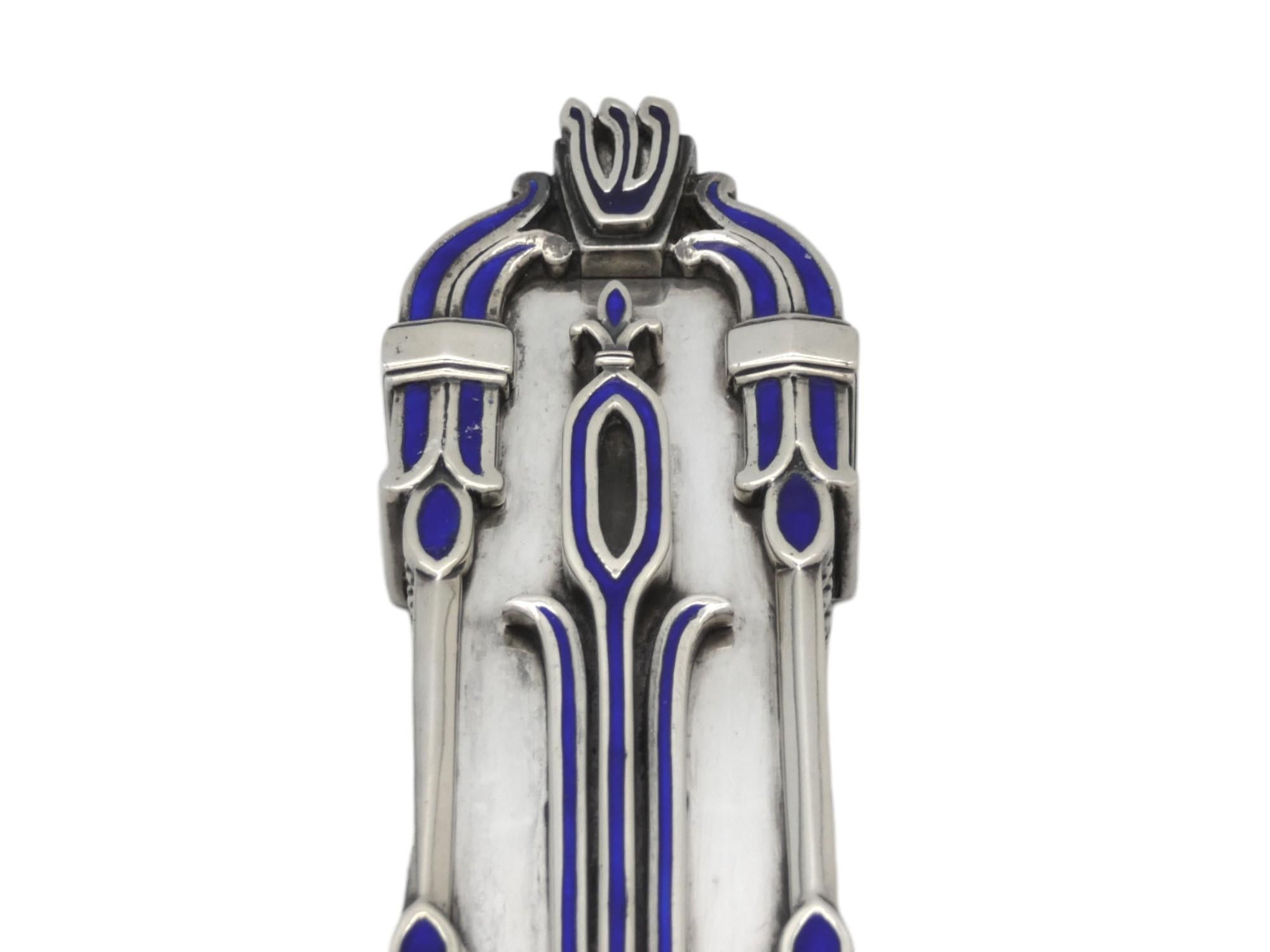 Étui Mezuzah de Dudik Swed Israël, 1996 Bon état - En vente à New York, NY
