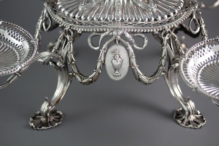 Sterling Silver Silver Epergne or Table Centrepiece, Thomas Pitts, London 1773