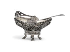 A Silver Filigree Basket, Poland mid-19th Century