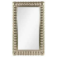 A. Silver Florentine Stil Spiegel