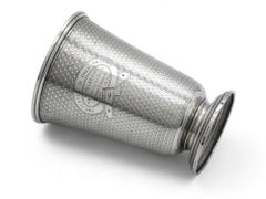 A Silver German-American Kiddush Goblet circa mid 19th century