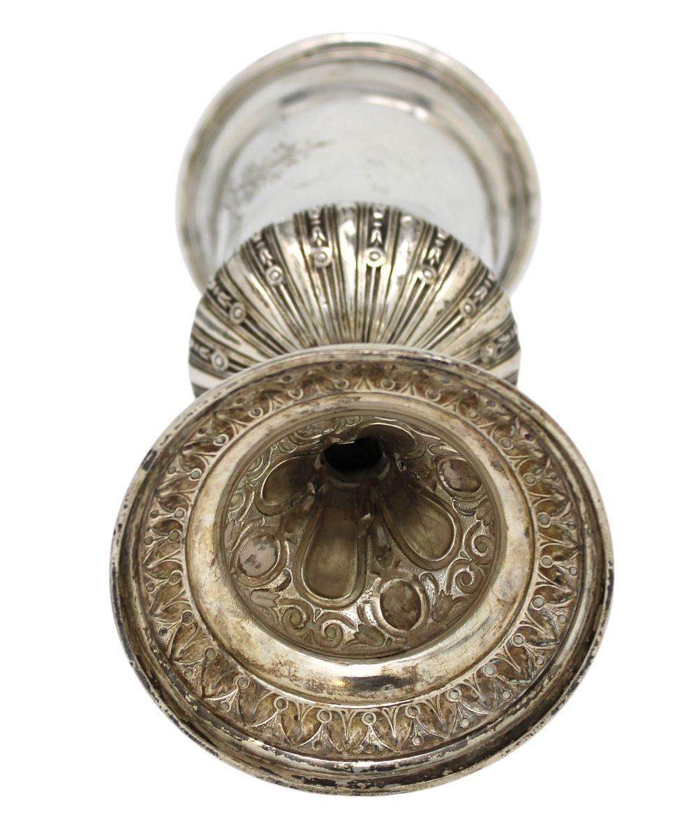 Una copa alemana de plata, finales del siglo XIX en Bueno estado para la venta en New York, NY