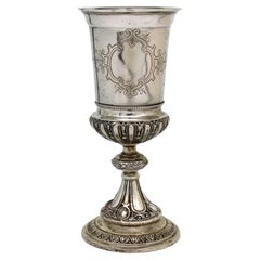 Una copa alemana de plata, finales del siglo XIX