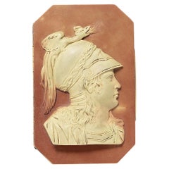 Antique A Silver Gilt and Yamsk Jasper Box of Achilles