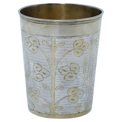 A Silver-Gilt Beaker, Joachim Krumpholtz, Leipzig, Circa 1670