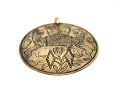 A Silver-Gilt Polish Amulet, Early 19th Century