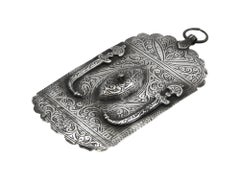 A Silver Hamsa, Morroco Early 20th century