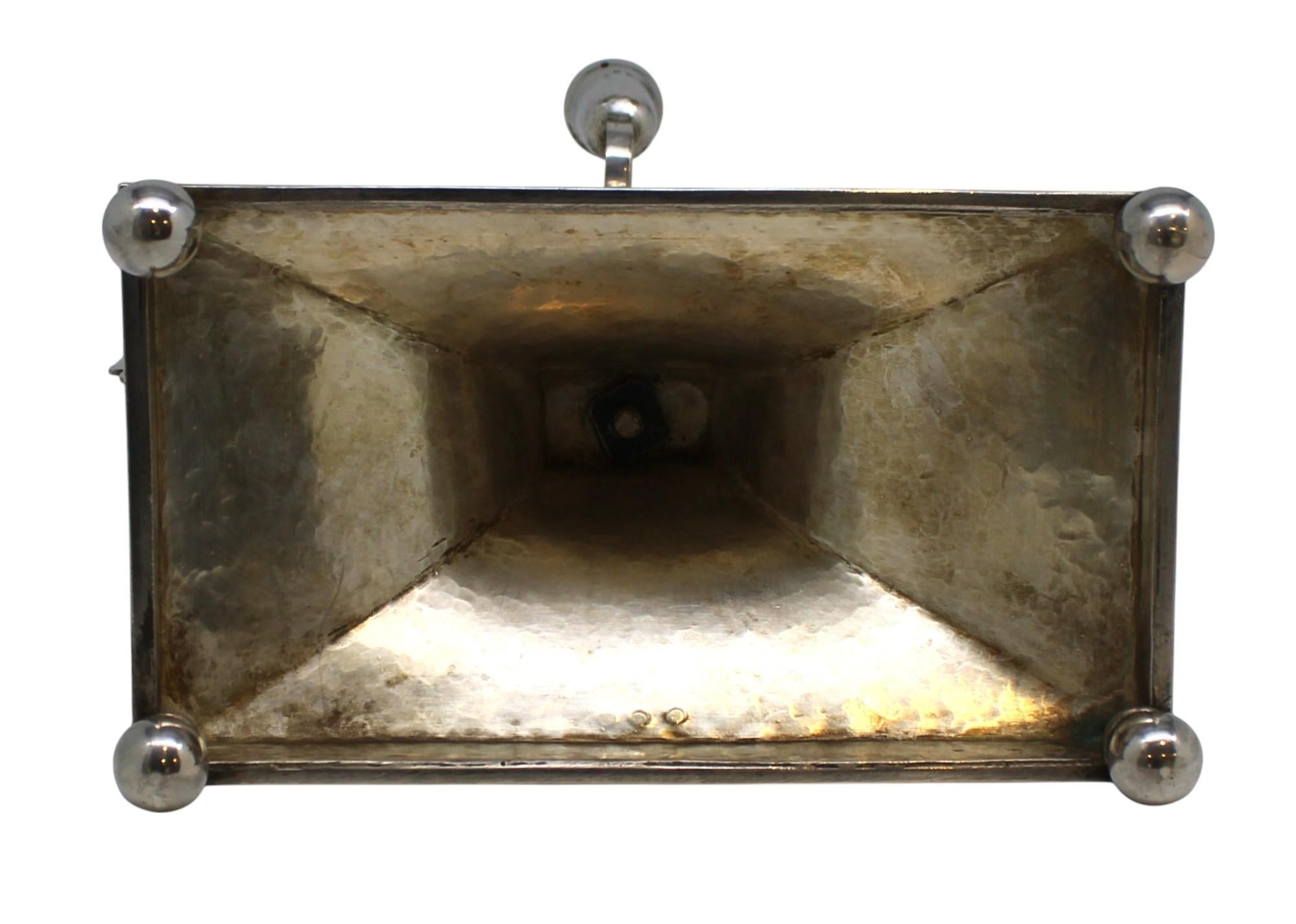 A Silver Hanukkah Lamp, Austria Circa 1925 4