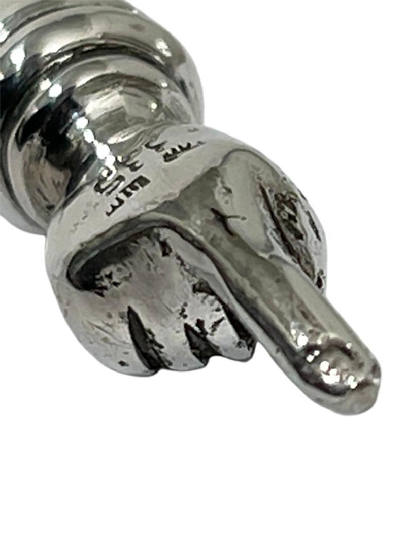 Torah pointer ou Yad juif en argent Bon état - En vente à Delft, NL