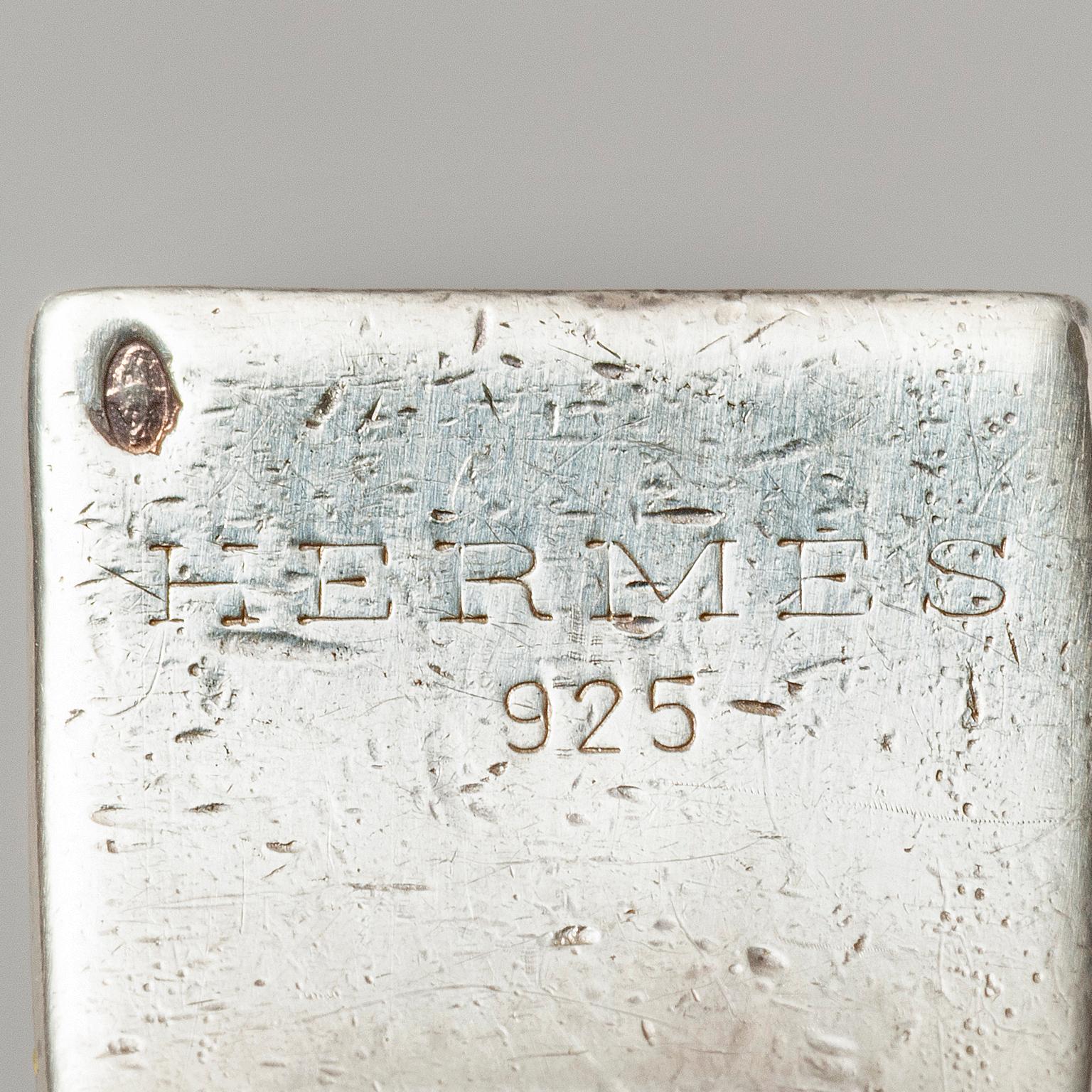 A Silver Luna Park Hermès Bracelet Bon état - En vente à Amsterdam, NL