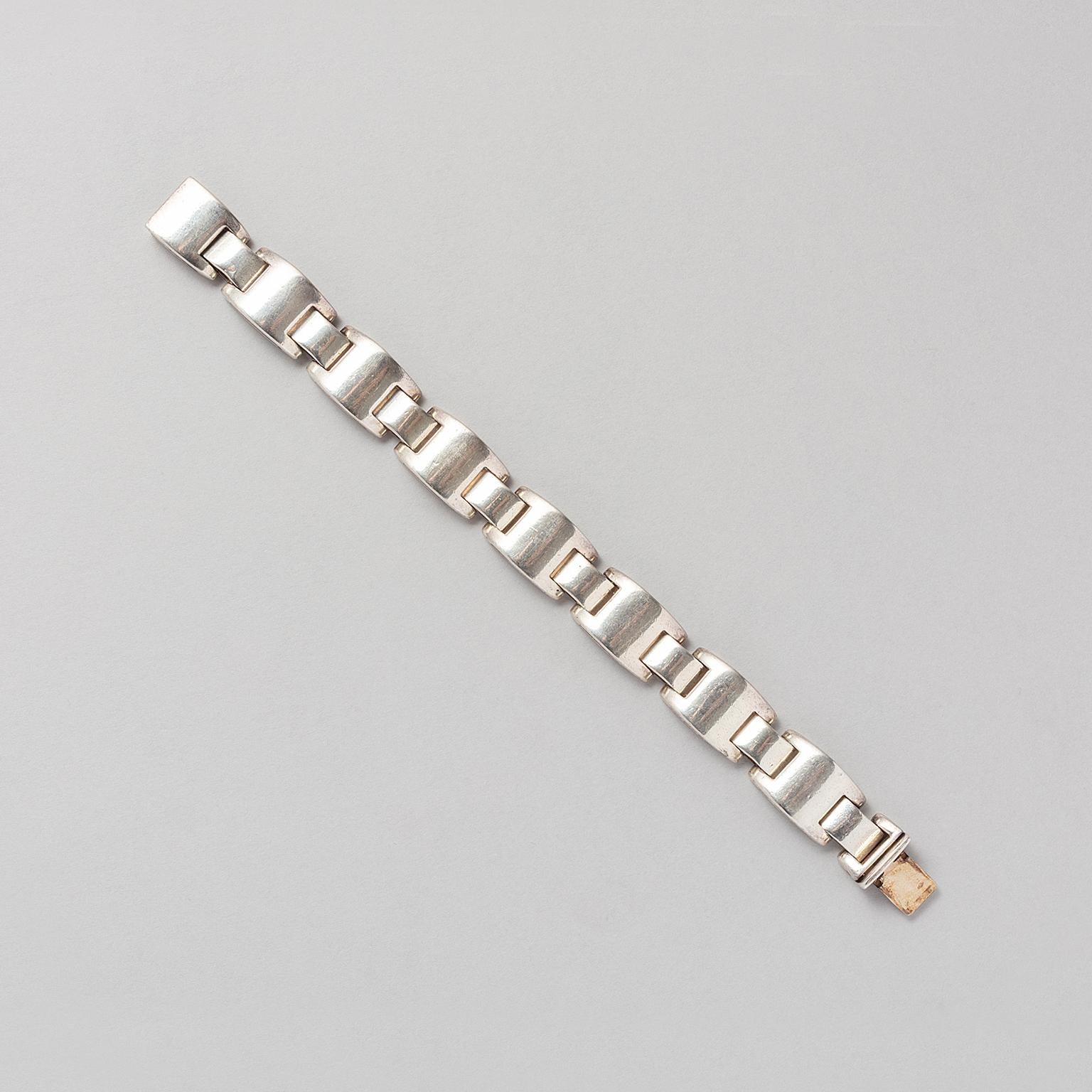 A Silver Luna Park Hermès Bracelet Unisexe en vente