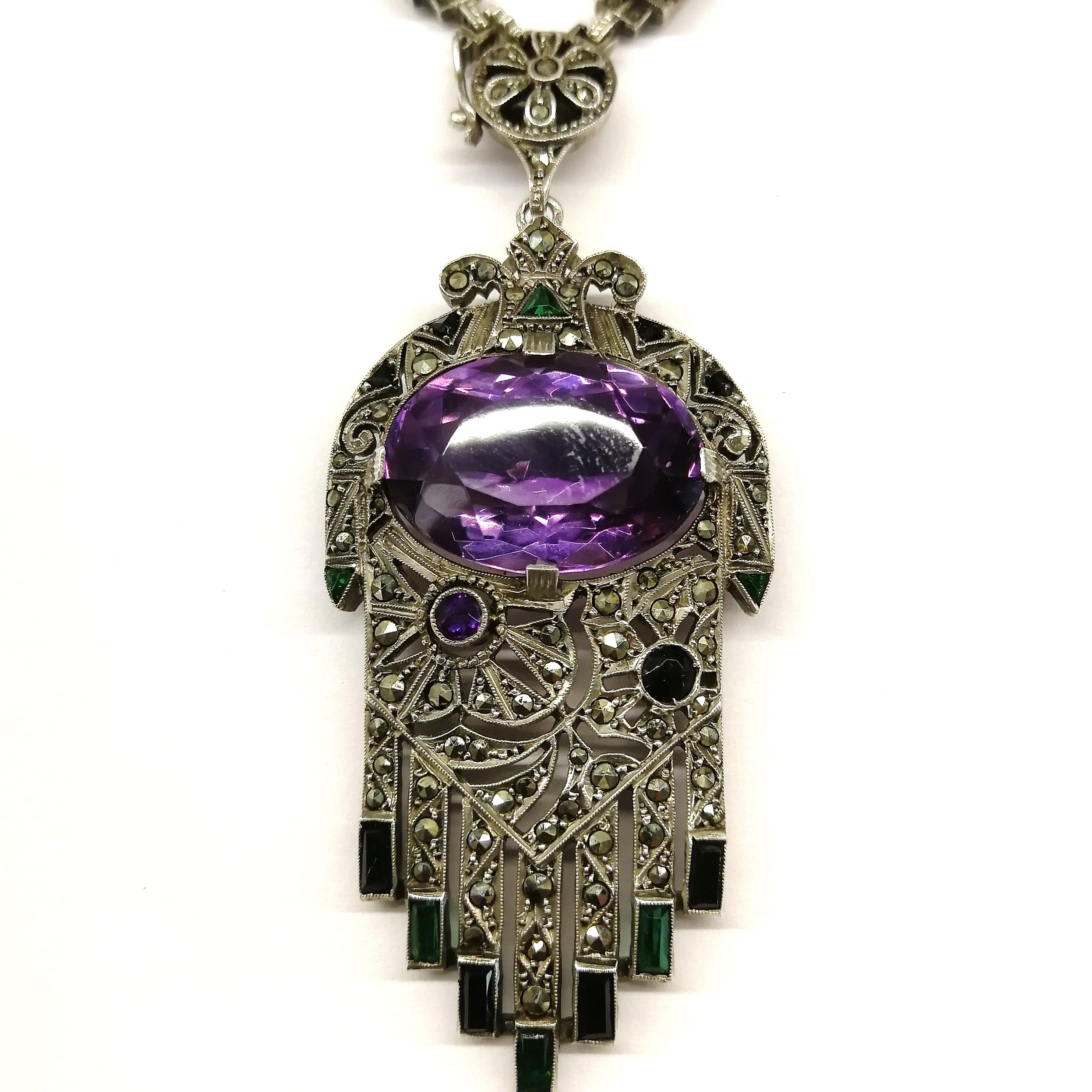 1920s marcasite jewelry