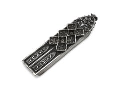 A Silver Mezuzah Case by Mikhail Khandros, 1992