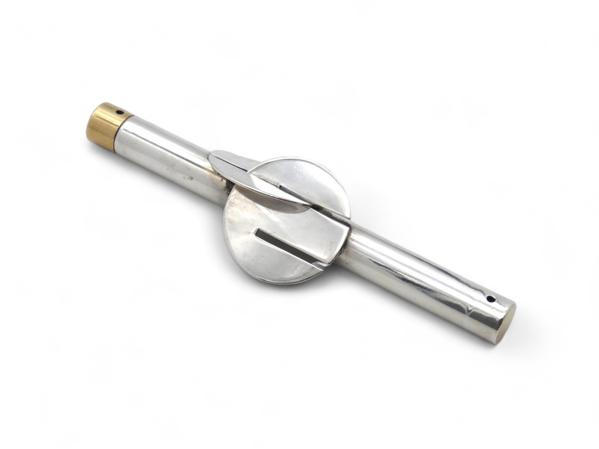 Silbernes Mezuzah-Etui von Rafi Landau, Israel, spätes 20. Jahrhundert im Angebot 2