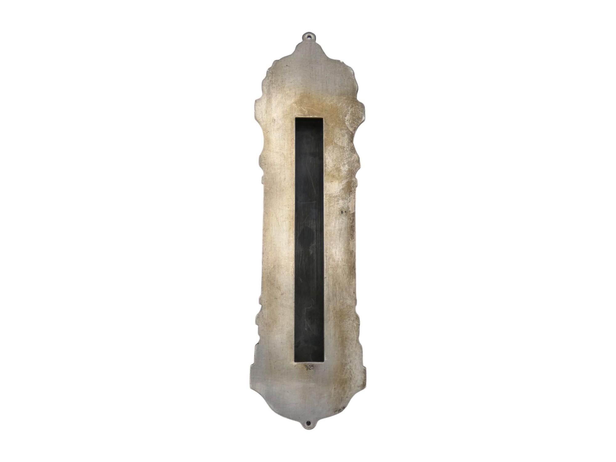 Una custodia per Mezuzah in argento Israel Seconda metà del XX secolo in vendita 2