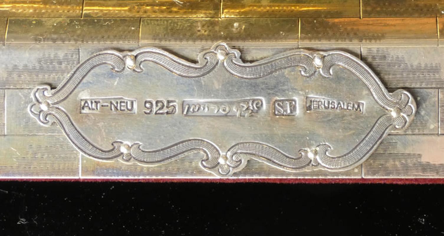 A  Silver Model of the Holy Temple, Shuki Freiman, Jerusalem, Circa 2010 For Sale 2