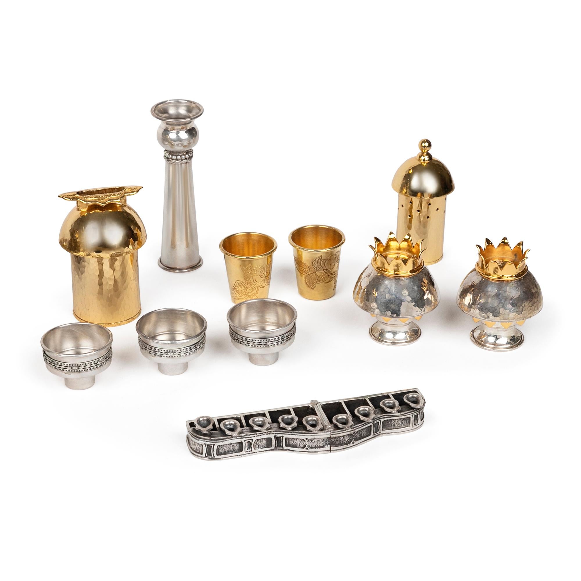 Israeli A  Silver Model of the Holy Temple, Shuki Freiman, Jerusalem, Circa 2010 For Sale