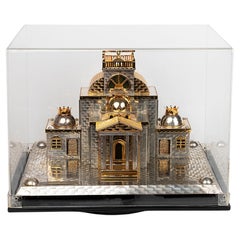 A  The Silver Model of the Holy Temple, Shuki Freiman, Jerusalem, Circa 2010