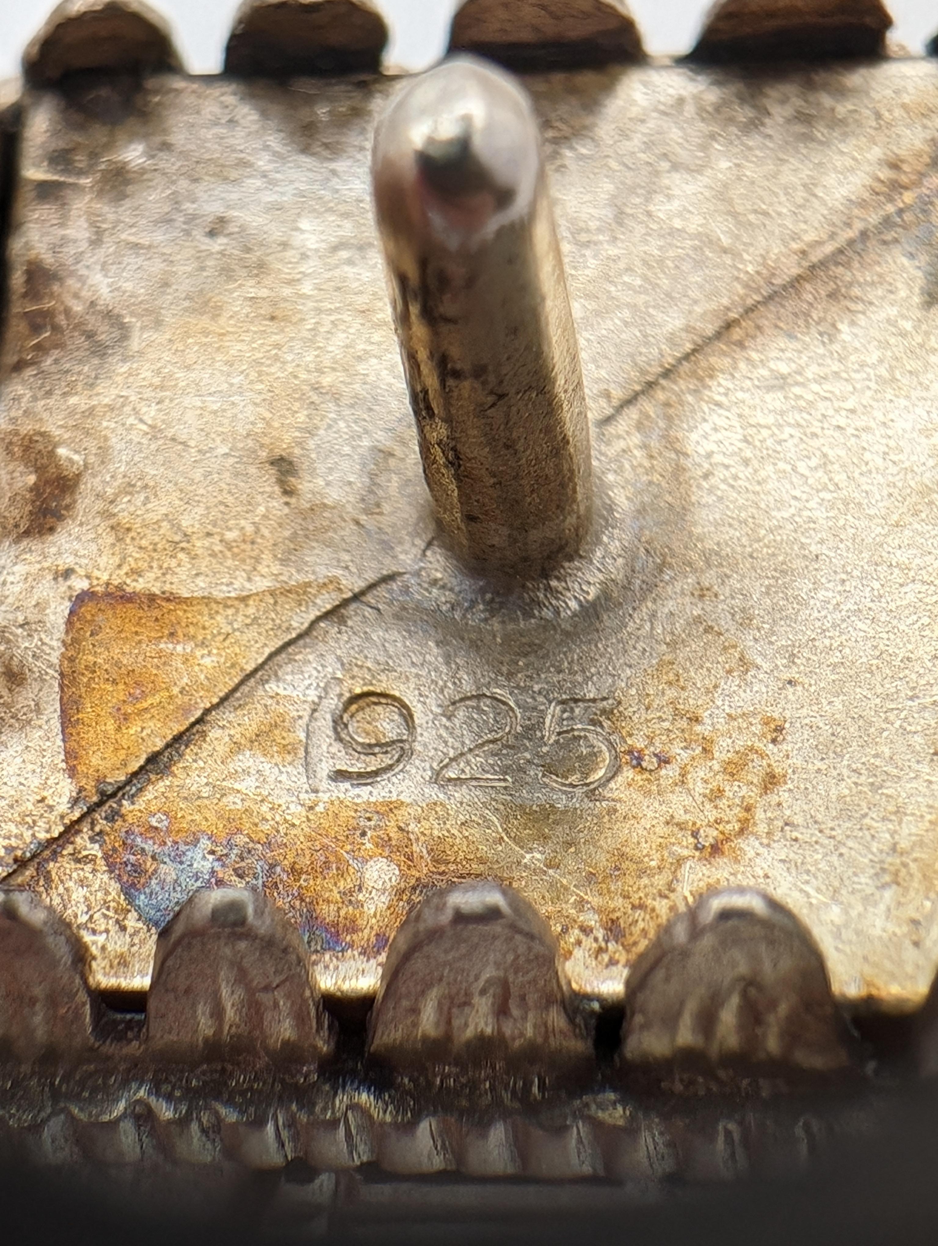 Un Dreidel moderno in argento, 20° secolo in vendita 5