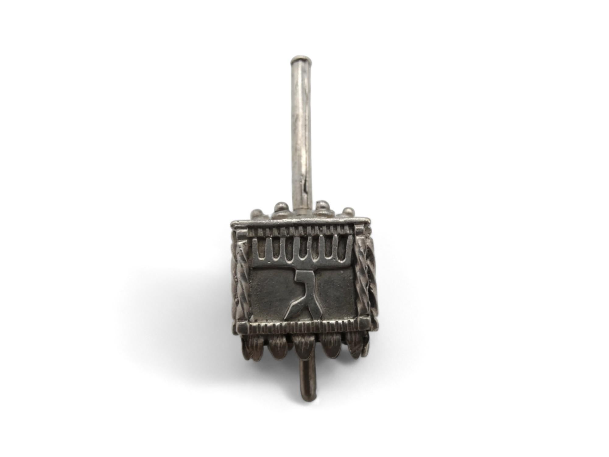 Un Dreidel moderno in argento, 20° secolo in vendita 1