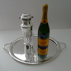 Coctelera Art Decó 'Mixit', plateada, C S Green