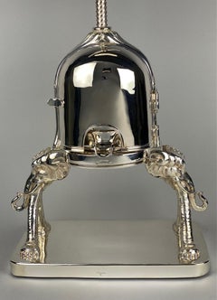 A silver plated duck & lobster press by Cailar&Bayard Paris.