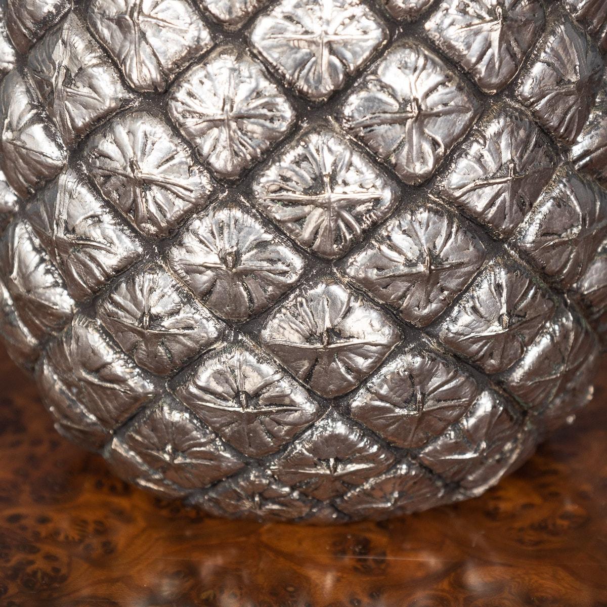 Silver Plated Pineapple Ice Bucket by Mauro Manetti, Italy, circa 1970 5