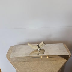 A Silver Plated Table Box Designed By Maria Pergay 1970's French