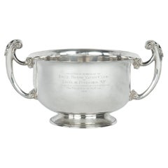 The ‘Entente Cordial’ silver champagne cooler for the British Motor Boat Club
