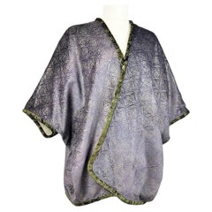 Caftano o giacca in velluto stampato Silver di Mariano Fortuny Venezia Italia C.C.