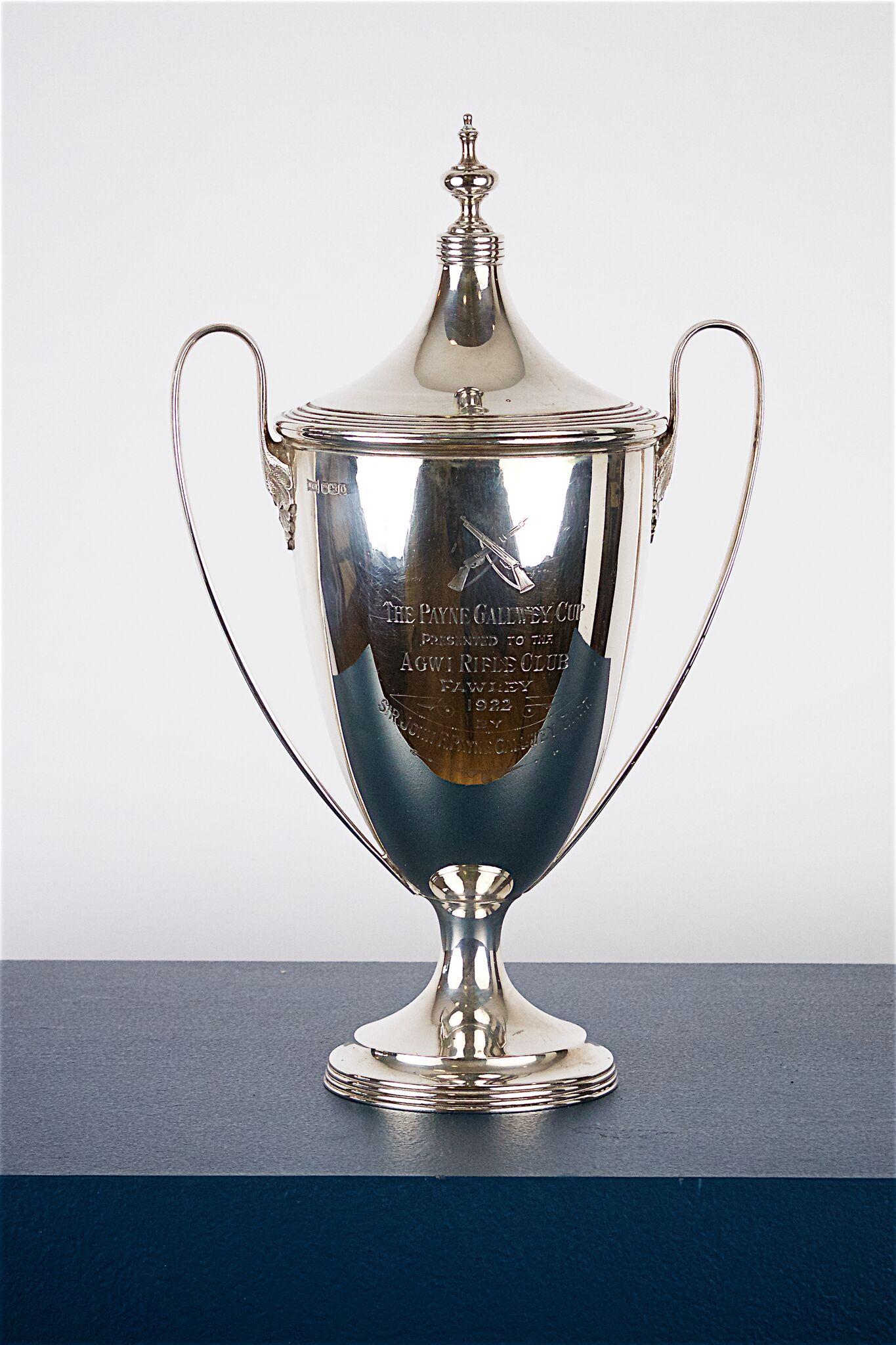 Silver Ralph Payne Gallwey Shooting Trophy, 1922 For Sale 3