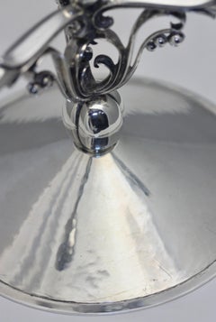 Silver Three-Light Candelabrum